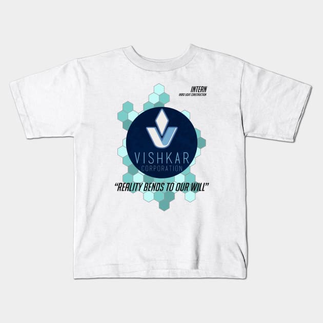 Vishkar Corporation Kids T-Shirt by remarcable